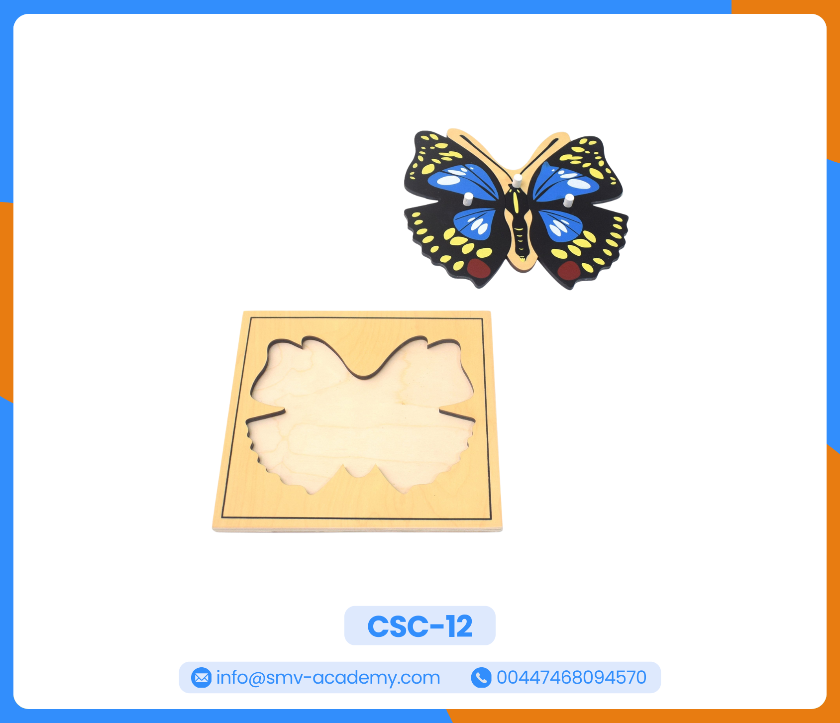 بازل أجزاء الفراشة - Parts of a Butterfly Puzzle